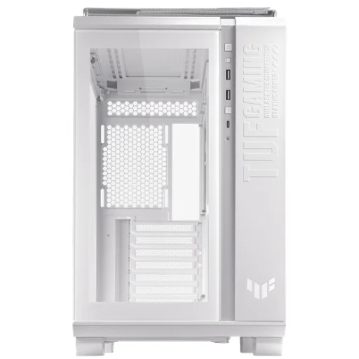 HÁZ Asus TUF Gaming GT502 - midi számítógépház - Fehér - 1