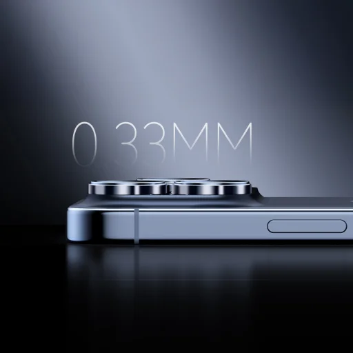 iPhone 17 Pro/17 Pro Max strieborné Rock tvrdené sklo Pure Series na šošovky fotoaparátu (3 ks šošoviek) ochranné sklo - 2