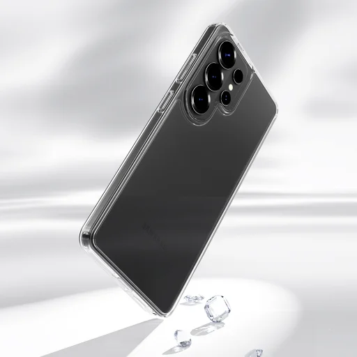 Samsung Galaxy S26 Plus puzdro Rock Crystal Transparentná séria priehľadné - 4