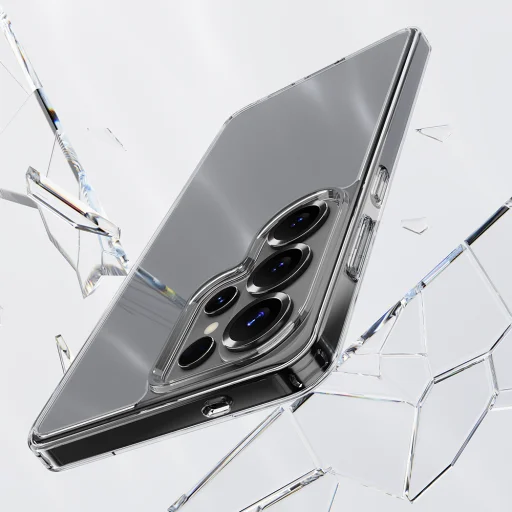 Samsung Galaxy S26 Plus puzdro Rock Crystal Transparentná séria priehľadné - 5