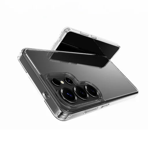  Samsung Galaxy S26 Ultra Rock Crystal Transparent sorozatú átlátszó tok - 5