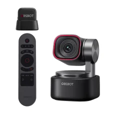OBSBOT Tiny 3 webkamera s diaľkovým ovládačom a mikrofónom