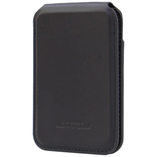 Lamborghini D1 magnetická peňaženka a držiak na telefón z pravej kože MagSafe zelená - 3