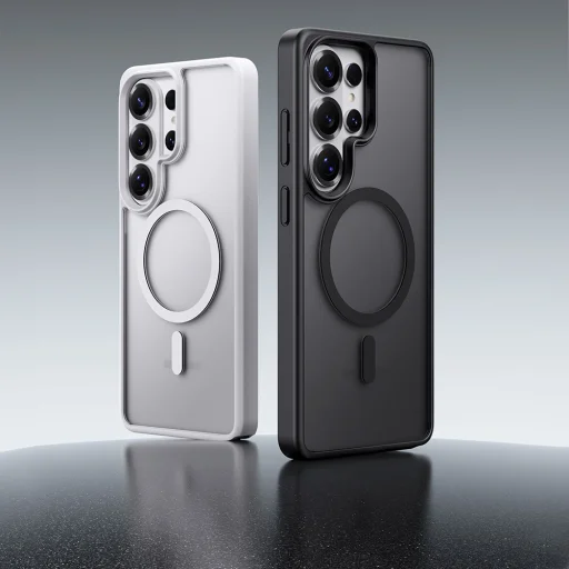 Samsung Galaxy S26 Ultra Čierne magnetické puzdro Rock Guard Touch Matte Series - 3