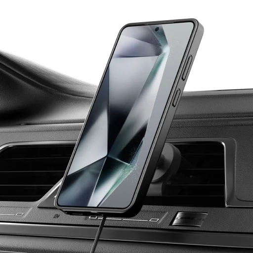 Samsung Galaxy S26 Ultra Čierne magnetické puzdro Rock Guard Touch Matte Series - 7