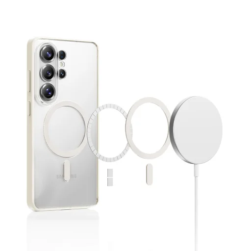 Magnetické puzdro Rock Crystal Armor Series pre Samsung Galaxy S26 Plus, čierne - 7