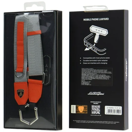 Univerzálny popruh Lamborghini D1 Crossbody Webbing oranžový - 3