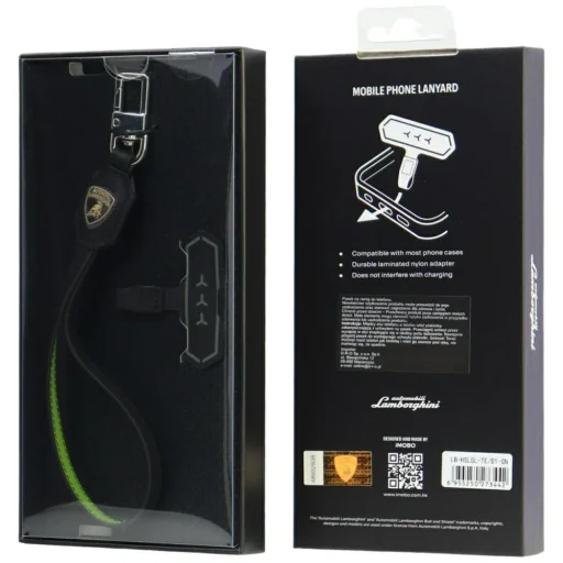 Univerzálny kožený remienok Lamborghini D1 zelený - 3