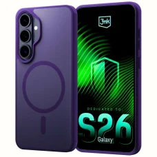 Samsung Galaxy S26 Plus puzdro 3MK Smoke MagCase dymovo fialové puzdro