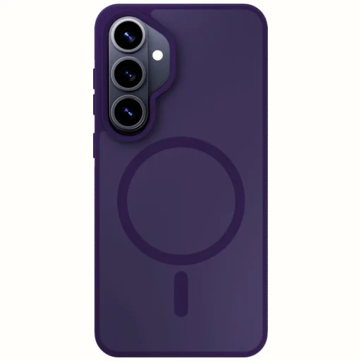 Samsung Galaxy S26 Plus puzdro 3MK Smoke MagCase dymovo fialové puzdro - 5