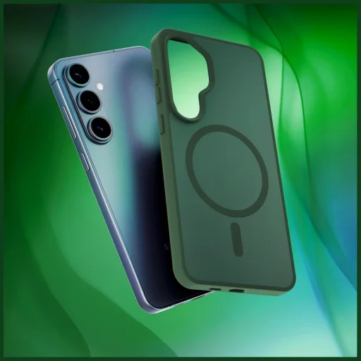 Zelené puzdro pre Samsung Galaxy S26 Plus - 9