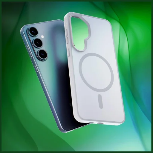 Samsung Galaxy S26 Plus biely Smoke MagCase kryt - 9