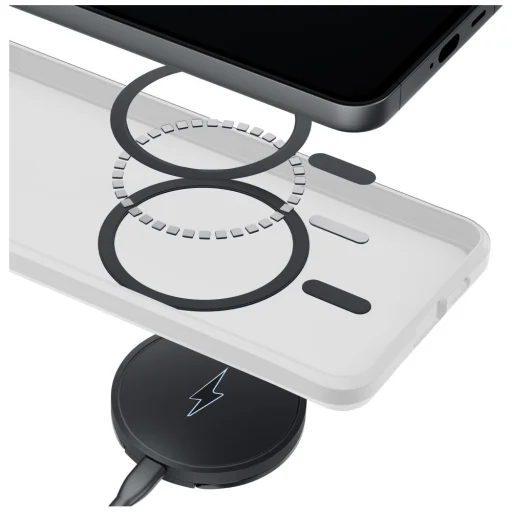 Samsung Galaxy S26 Plus biely Smoke MagCase kryt - 10