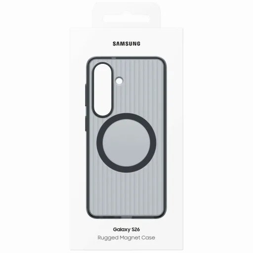 Samsung Galaxy S26 Rugged Magnet čierne puzdro - 6