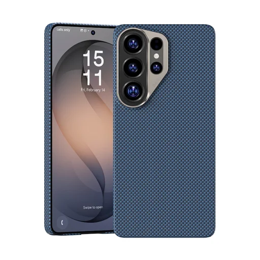 Samsung Galaxy S26 Ultra modré puzdro Benks Magnetické pancierové Odtieň Kevlar 1000D (B050) - 1