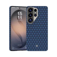 Samsung Galaxy S26 Ultra modré Benks magnetické pancierové Air Armor mriežkované kevlarové puzdro kovový rám 600D (A050) puzdro