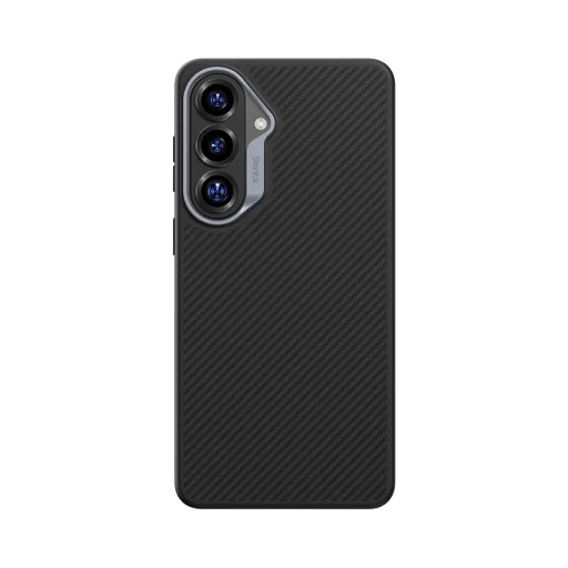 Samsung Galaxy S26 Plus čierne puzdro Benks Magnetic Armor Pro Kevlar s kovovým rámom 600D (G049) - 3