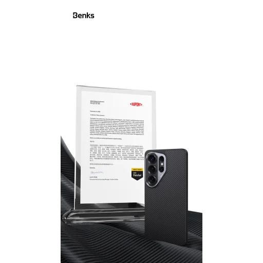 Samsung Galaxy S26 Plus čierne puzdro Benks Magnetic Armor Pro Kevlar s kovovým rámom 600D (G049) - 7