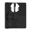Samsung Galaxy S26 Plus čierne puzdro Benks Montage Magnetic Armor Air Kevlar kovový rám 600D+1500D (F049) thumbnail