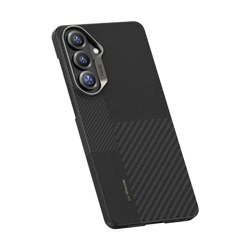 Samsung Galaxy S26 Plus čierne puzdro Benks Montage Magnetic Armor Air Kevlar kovový rám 600D+1500D (F049) - 4