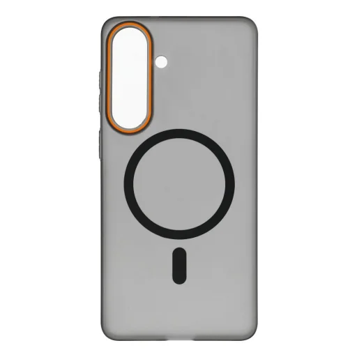 Samsung Galaxy S26 Plus puzdro oranžové kompatibilné s MagSafe čierne puzdro - 6