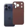 iPhone 17 Pro puzdro, silikónové magnetické puzdro hnedé thumbnail