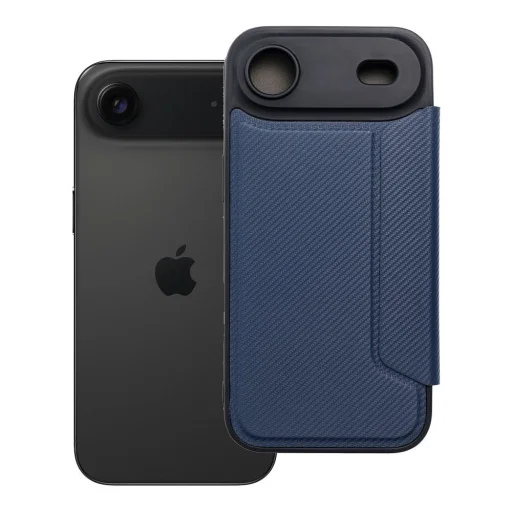 iPhone 17 Air puzdro RAZOR knižkové puzdro modré - 9