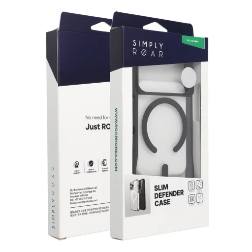 iPhone 17 Pro puzdro ROAR puzdro SLIM DEFENDER kompatibilné s MagSafe čierne - 6