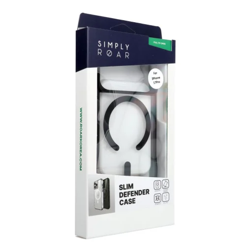 iPhone 17 Pro puzdro ROAR puzdro SLIM DEFENDER kompatibilné s MagSafe čierne - 2