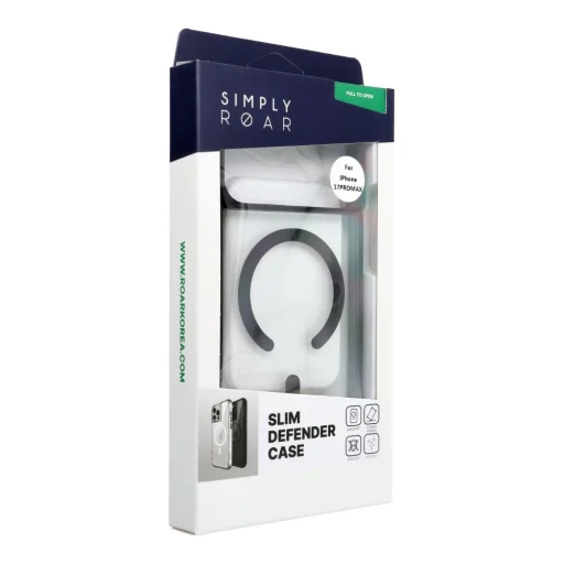 iPhone 17 Pro Max puzdro ROAR SLIM DEFENDER kompatibilné s MagSafe čierne - 2