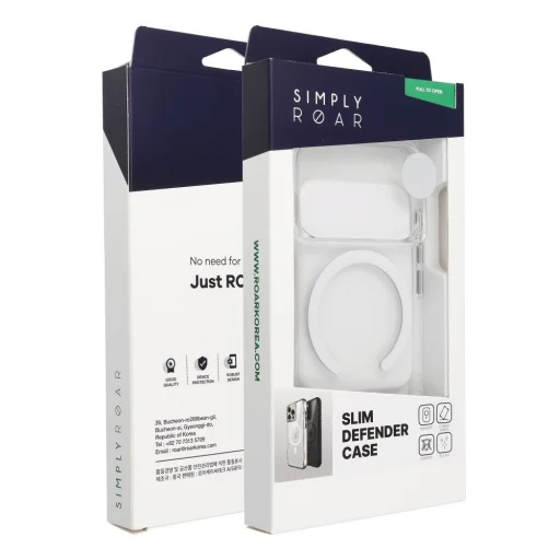 iPhone 17 Pro puzdro ROAR SLIM DEFENDER kompatibilné s MagSafe priesvitné puzdro - 6