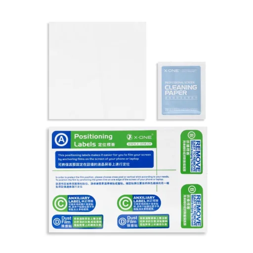 Tvrdené sklo X-ONE 0,3mm - pre iPhone 17 Air - 4