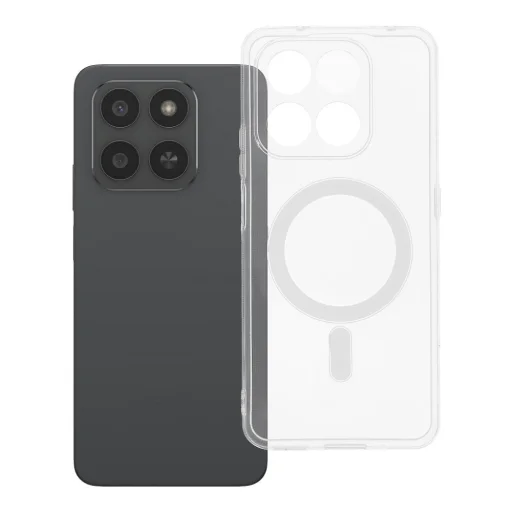 Honor 400 SMART puzdro (ochrana fotoaparátu) Priehľadné puzdro 2 mm Mag cover kompatibilné s Magsafe priehľadné - 6