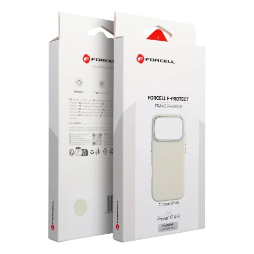 Puzdro pre iPhone 17 Air Forcell F-Protect Frame Premium kompatibilné s MagSafe antická biela - 9