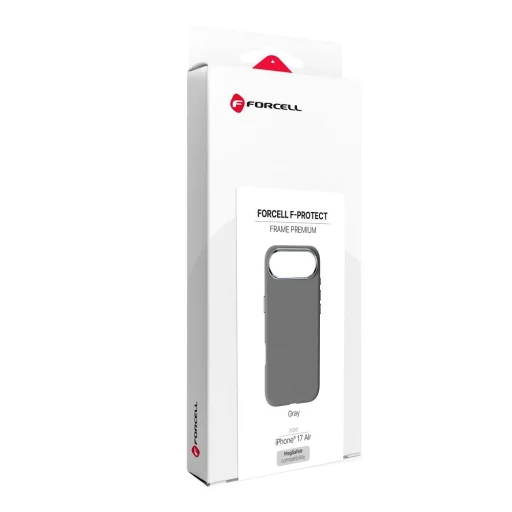 iPhone 17 Air tok FORCELL F-Protect Frame Prémium kompatibilis Magsafe szürke - 10