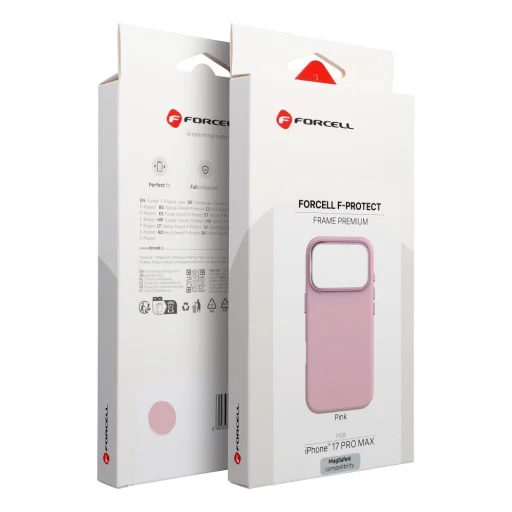iPhone 17 Pro Max Forcell F-Protect Frame Premium ružový kryt kompatibilný s MagSafe - 9