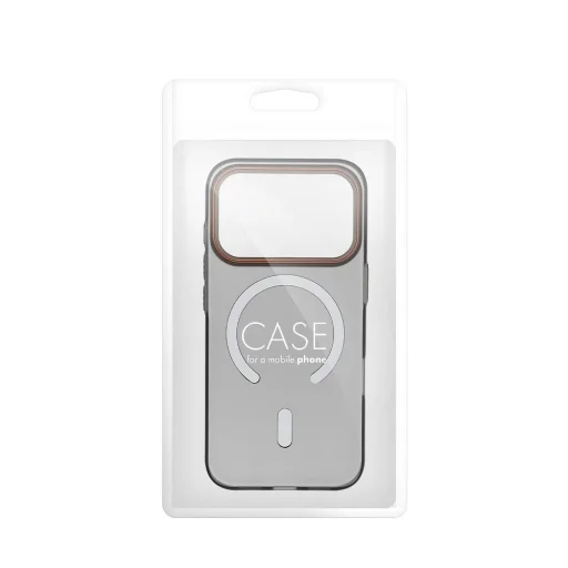 iPhone 17 Pro puzdro Go oranžové kompatibilné s MagSafe čierne puzdro - 5