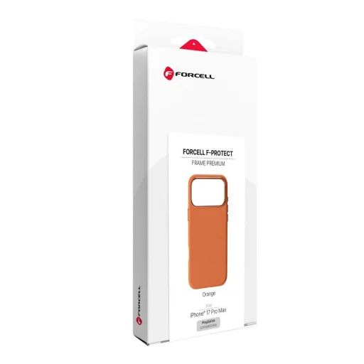 iPhone 17 PRO MAX Forcell F-Protect Frame Premium kompatibilis Magsafe narancssárga tok - 2