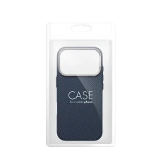Modrý kevlárový kryt pre iPhone 13 Pro Max kompatibilný s MagSafe