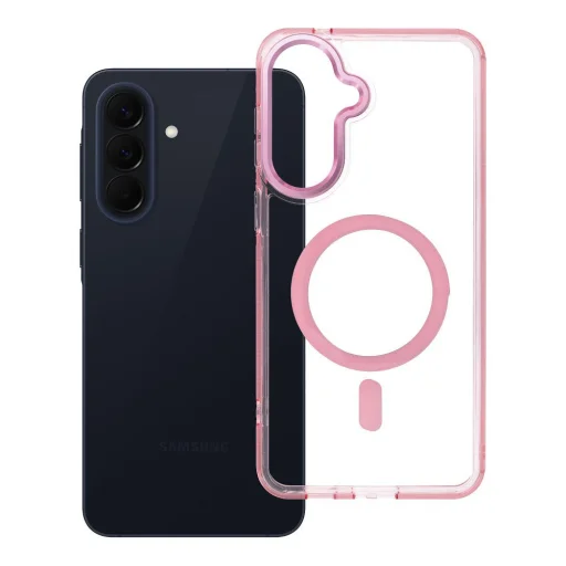 Puzdro na Samsung Galaxy A57 FRAME CLEAR HYBRID MAG COVER ružové - 6