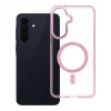 Samsung Galaxy A57 tok FRAME CLEAR HYBRID MAG COVER rózsaszín thumbnail