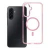 Samsung Galaxy A17 puzdro FRAME CLEAR HYBRID MAG COVER, púdrovo ružové thumbnail