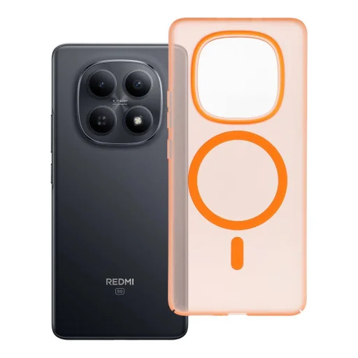Xiaomi Redmi Note 15 4G puzdro kompatibilné s MagSafe GO ORANŽOVÉ puzdro kozmická oranžová - 5