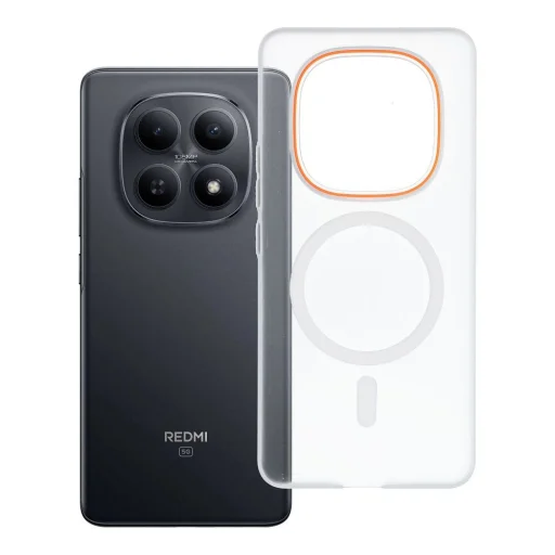 Xiaomi Redmi Note 15 Pro 4G puzdro priehľadné Case GO ORANGE kompatibilné s MagSafe - 5