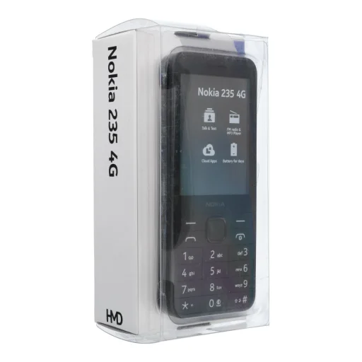 NOKIA 235 Dual Sim 4G mobiltelefon fekete, - 2
