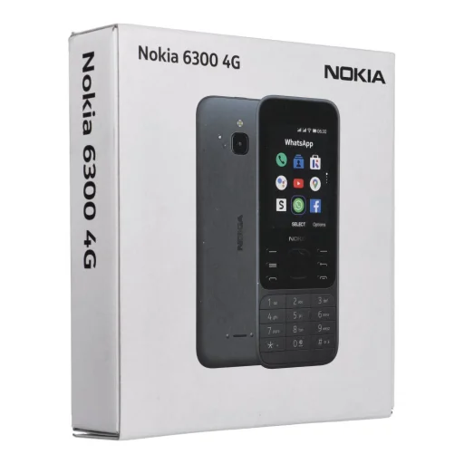 Nokia 6300 Dual Sim 4G fekete - 2