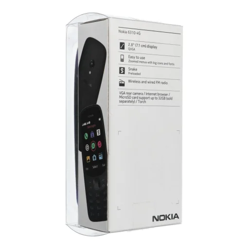 Nokia 6310 DS mobiltelefon fekete TA-1400 - 6