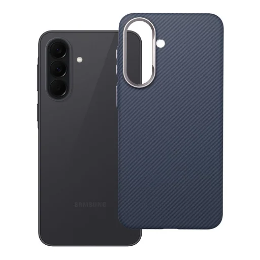 Samsung Galaxy A37 KEVLAR puzdro kompatibilné s MagSafe modré - 6