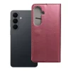 Samsung Galaxy S26 Plus puzdro SMART MAGNETO knižkové puzdro bordové thumbnail