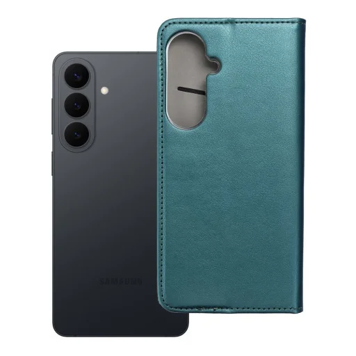 Samsung Galaxy S26 Plus puzdro Smart Magneto knižkové tmavozelené - 10
